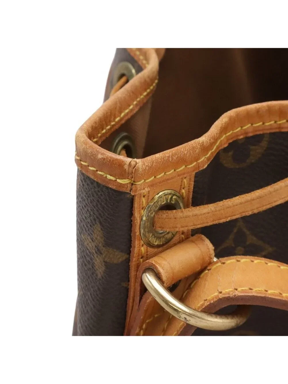 Louis Vuitton Monogram Noe Shoulder Bag Semi Drawstring